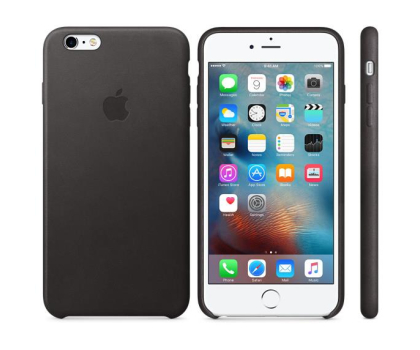 Etui do telefonów APPLE iPhone 6s Plus Leather Case Black MKXF2ZM/A